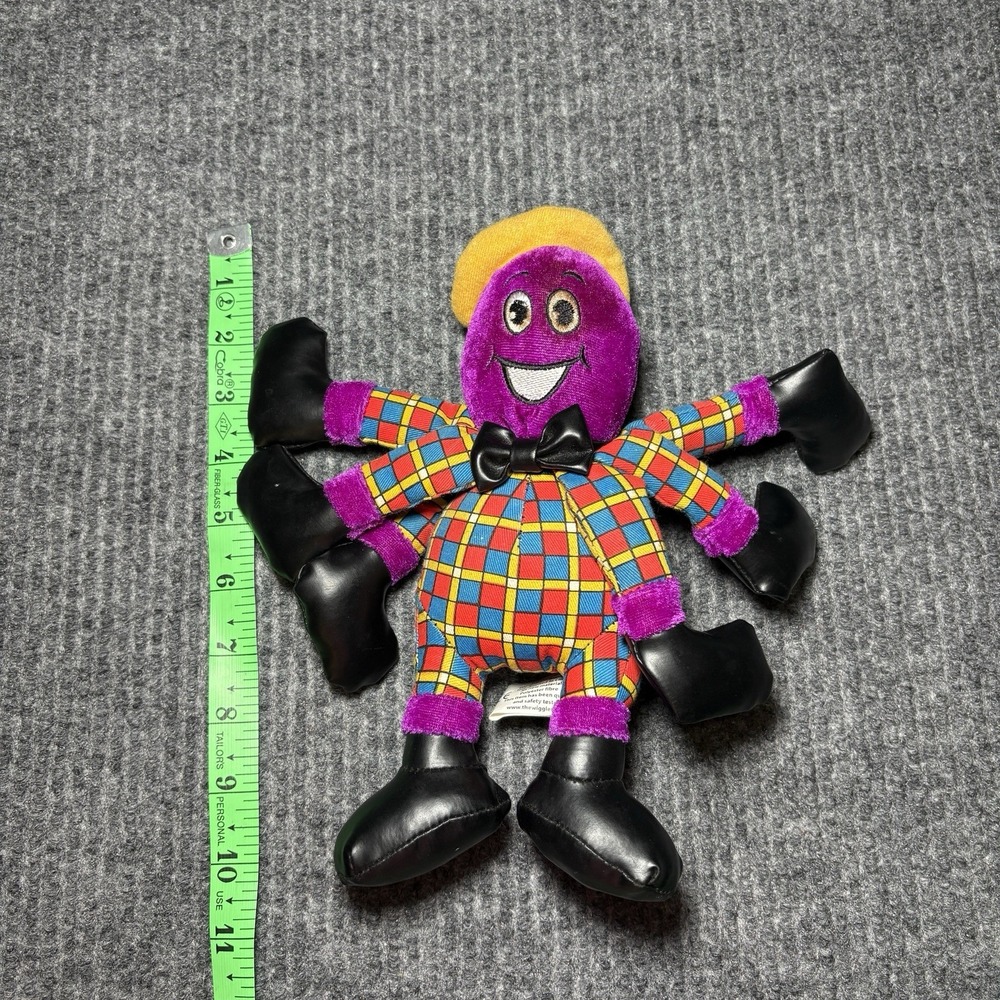 2007 The Wiggles Henry The Octopus Plush Toy 10"